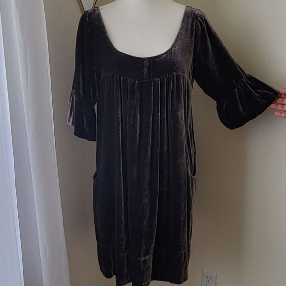 See By Chloe Dresses & Skirts - See by Chloe brown velvet dress